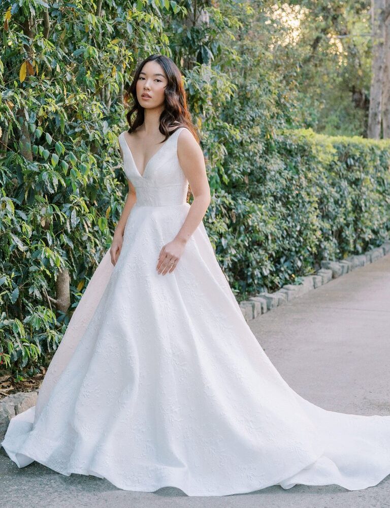 Blue Will Anne Barge Bridal Gown